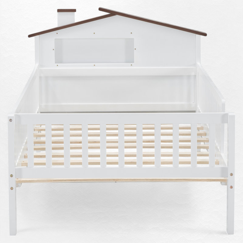 Lit plateforme en bois avec lumière DEL, Simple