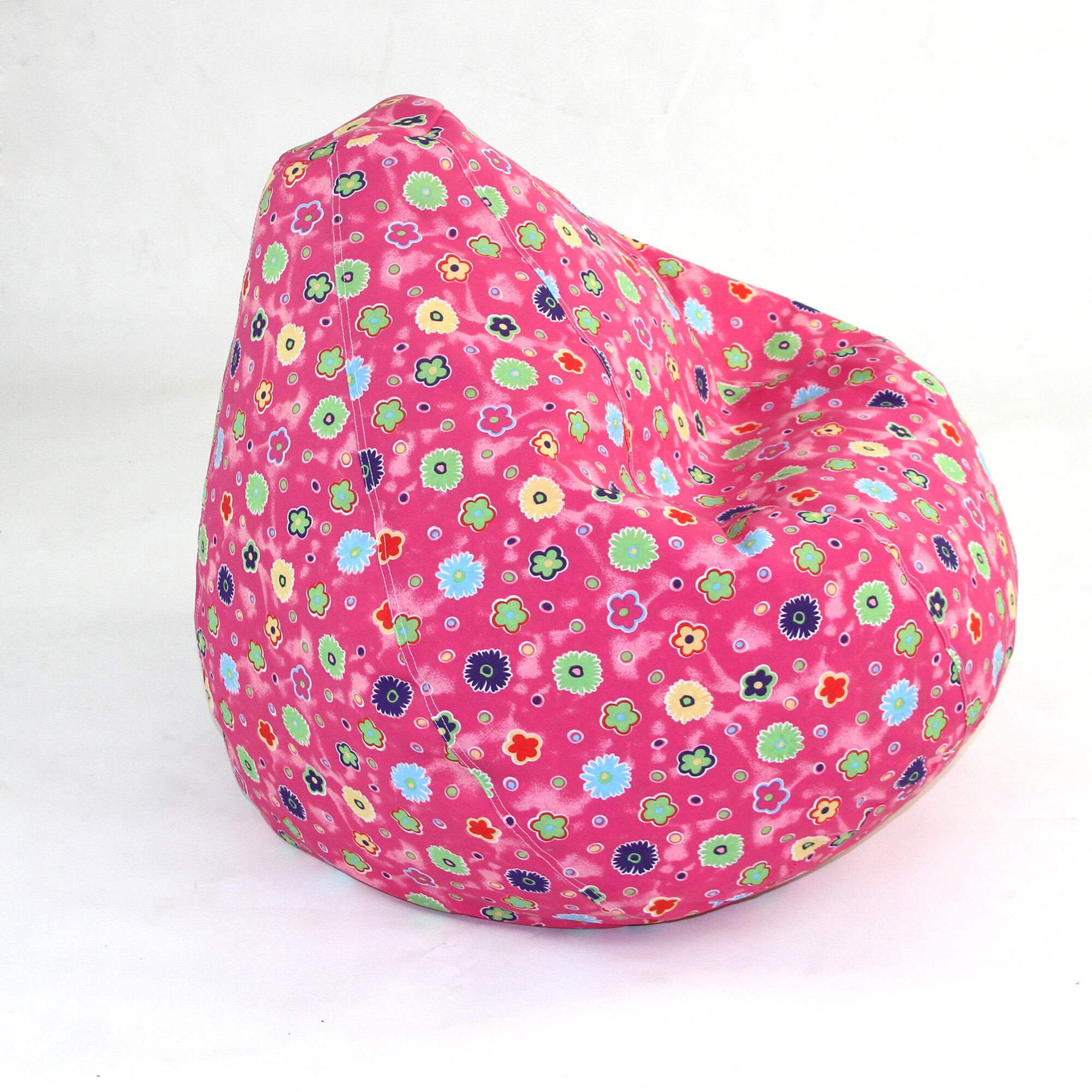 Pink polka dot bean bag 2024 chair