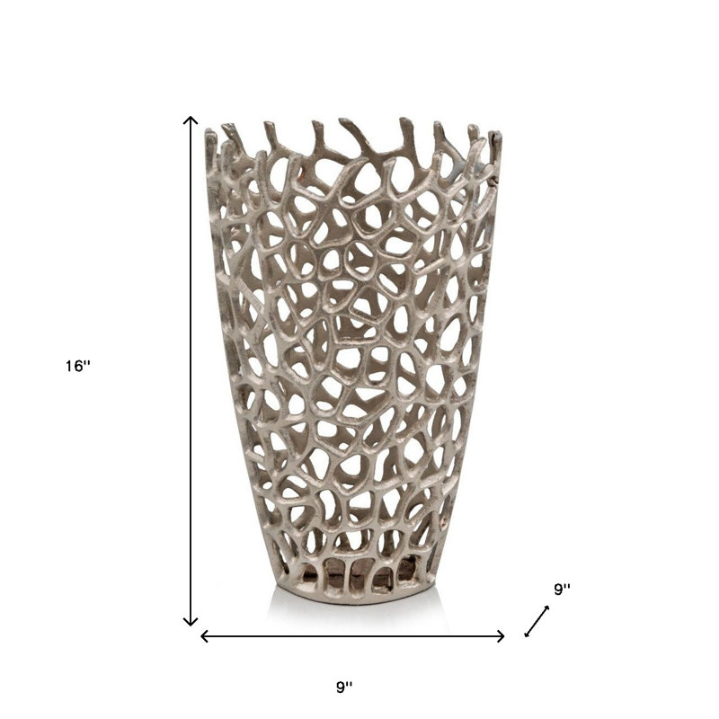 Vase de table Adellynn, H 16 po x l 9 po x P 9 po