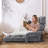 Sam Twin 28.5 " Upholstered Futon Chair