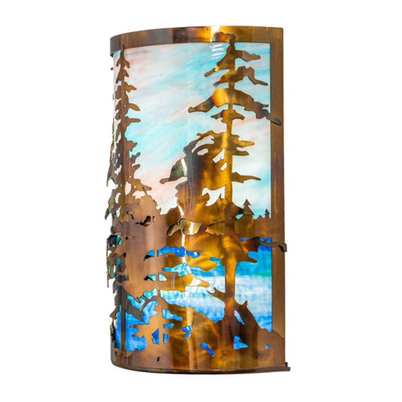 Jamareon Steel Flush Mounted Sconce