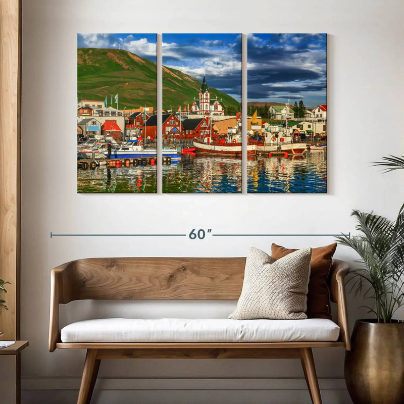Port Gillard Husavik, H 32 po x l 50 po