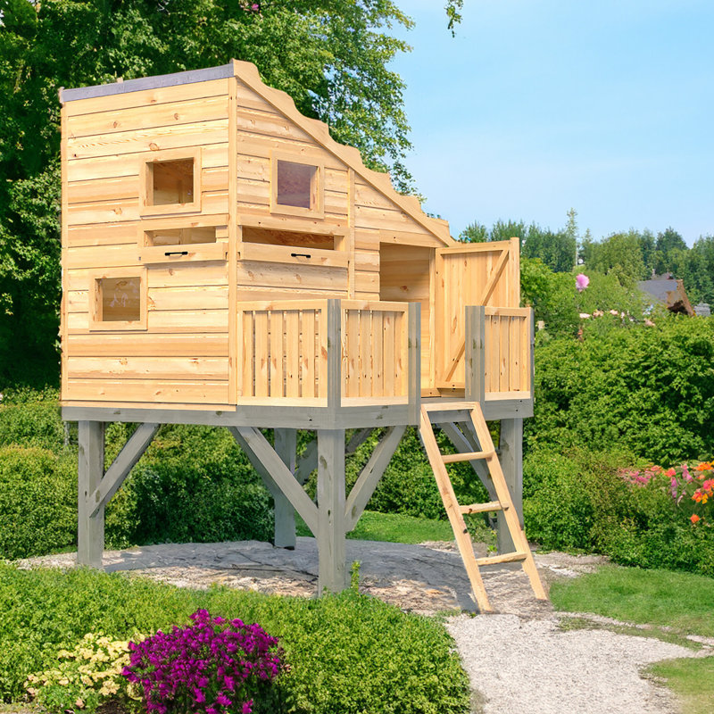 Command Post and Platform Playhouse, No