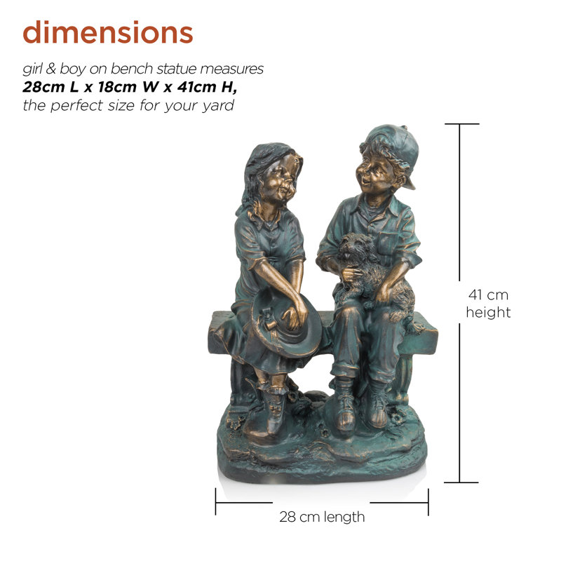 Weather Resistant Plastic Stone Garden Statue