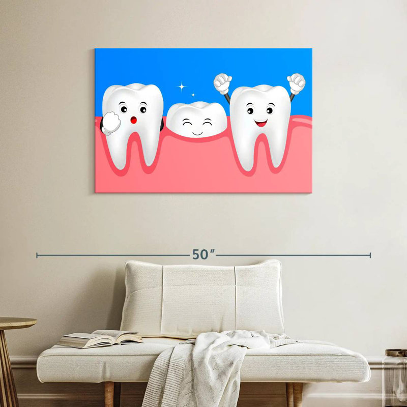 Caricature d'Alcaraz New Tooth, H 26 po x l 39 po