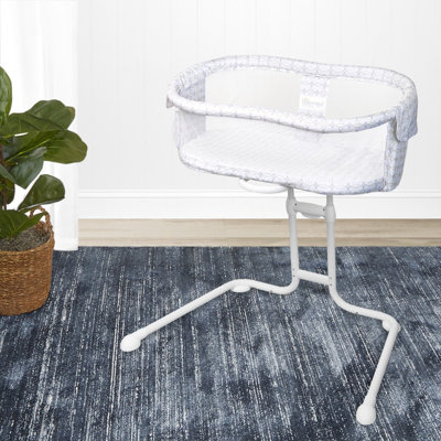 Bassinet with Bedding with Mattress and Stand