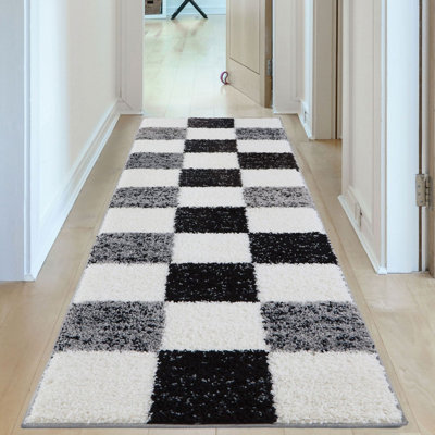 Myshaggy Collection Rugs Geometric Design in Grey
