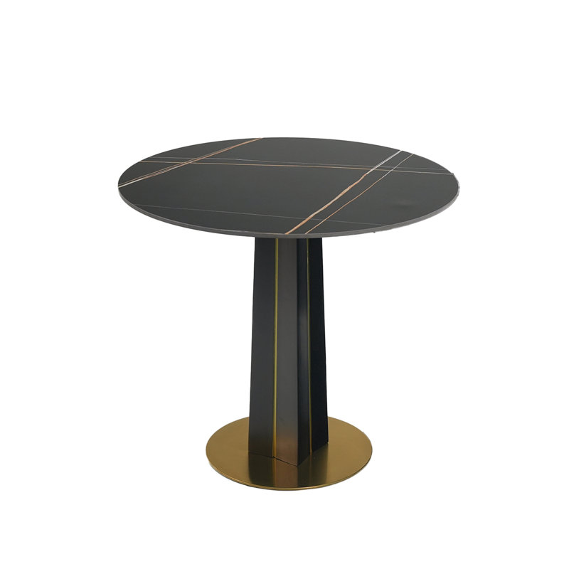 Table de ronde ronde Modern Modern, Black