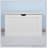 White Lift Top Entryway Storage Cabinet with 2 Safety Hinge, Wooden Toy Box
