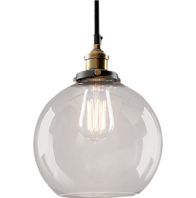 Luminaire sphère suspendu 1 lumières simple Bertram