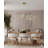 Eclectic 30 Light Bronze Crystal Branch Chandelier