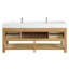 Maho 72'' Single Bathroom Vanity with Engineered Stone Top