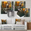 Rhino avec lunettes lisant le journal sur la toilette - Art mural de toilette-469702793-469702801