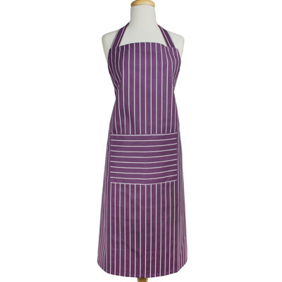 Zimmerman Striped Cotton Bib Apron