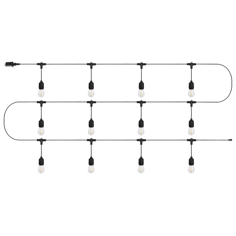 Joniyah 483.96" LED 12 - Bulb Standard String Light