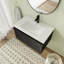 Ensemble de meuble-lavabo simple 30 po avec plateau en céramique Jurrina