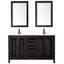 Daria 72" Double Bathroom Vanity Set with Mirror-388993189-388993178-361335278