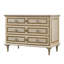 Modern History 3 - Drawer Solid Wood Dresser