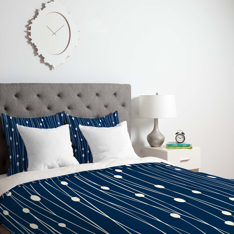 Heather Dutton Modern & Contemporary Geometric Shapes Duvet Cover, King Duvet Cover