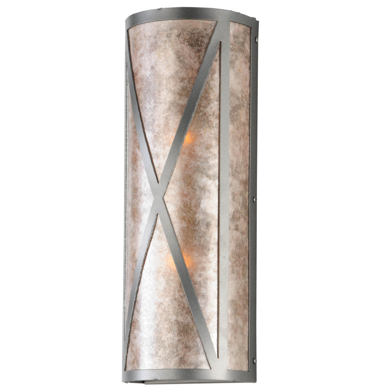Saltire 2 - Light Flush Mounted Sconce