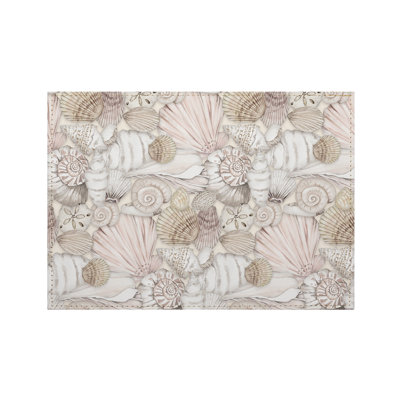 Peaceful Tide 4 Pack Luxurious Vegan Leather Placemats