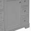 Meuble-lavabo 36 po sans lavabo, base d'armoire seulement, une armoire et six tiroirs-1955526559