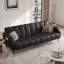 Canapé convertible en similicuir 77,56 po Fabry-1486150411