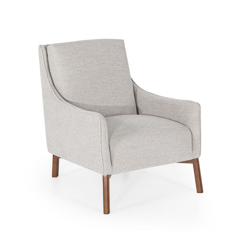 Fauteuil à oreilles en lin l 27,6 po Wynnedale