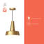 Luminaire suspendu conique à 1 lumière Juliana-66310725