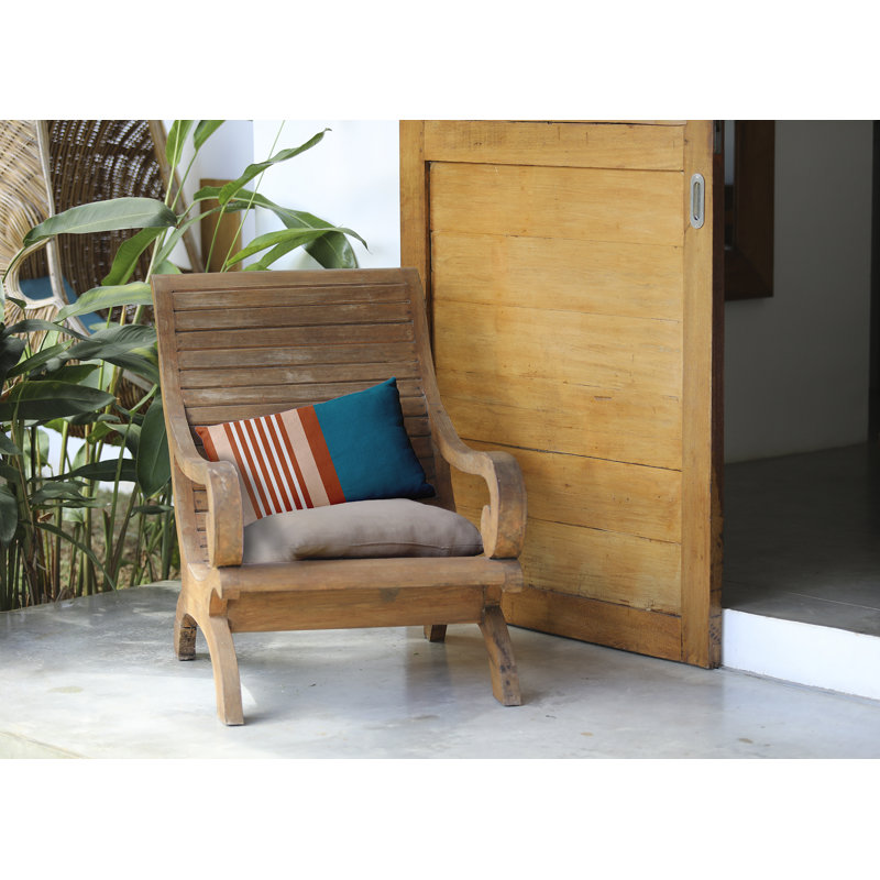 Beach Shack Outdoor Rectangular Pillow Cover & Insert, Teal