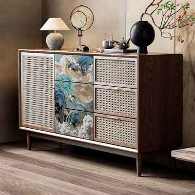 New Chinese Minimalist Style Sideboard