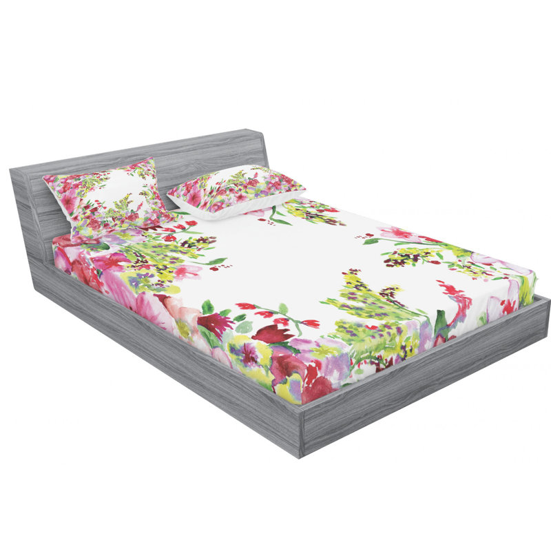 Microfiber Sheet Set, Full Sheet Set with Fitted Sheet