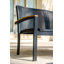Tribeca Aluminum Teak Sling Stacking 3 - Seater Sofa-2036654157