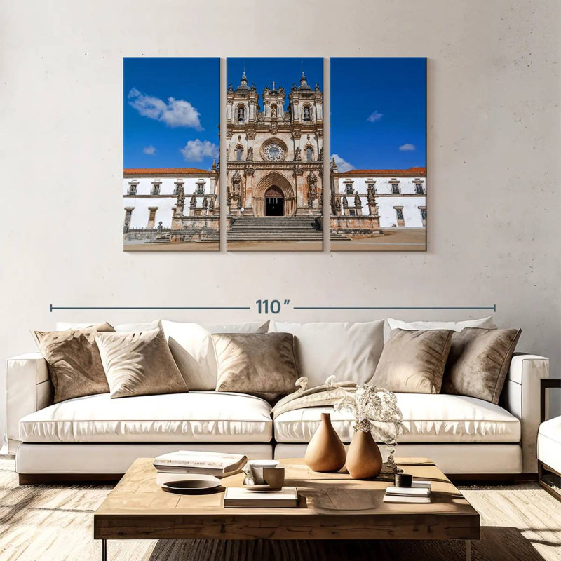 Alcobaca Monastery, 48" H x 74" W