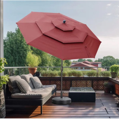 10FT Patio Umbrella With Base