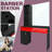 Wall Mount Salon Station With Mirror, Makeup Vanity With Storage Shelf, Barber Beauty Spa Salon Equipment Set-849683629