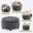 Upholstered Storage Ottoman – Multi-Functional Footrest & Hidden Storage-1033701346