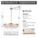 Jylian 6 - Light Crystal Teardrop Chandelier