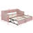 Twin Size Upholstered Daybed With Pop Up Trundle-211944149