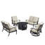 Pailynn Outdoor 6 - Piece Conversation Set-872480262