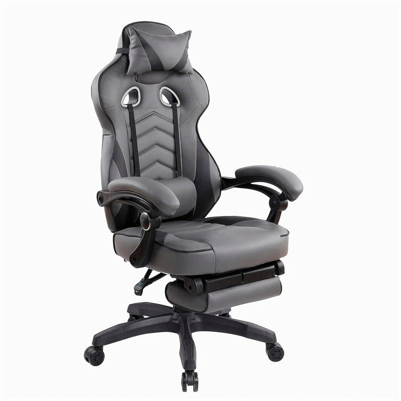 Fauteuil de direction double inclinable avec repose-pieds