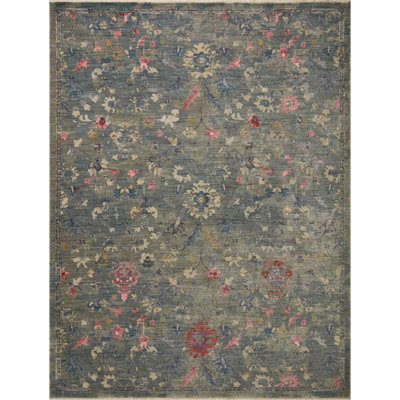 Tapis vert foncé tissé à la machine 1 pi 6 po x 1 pi 6 po FEVBAS