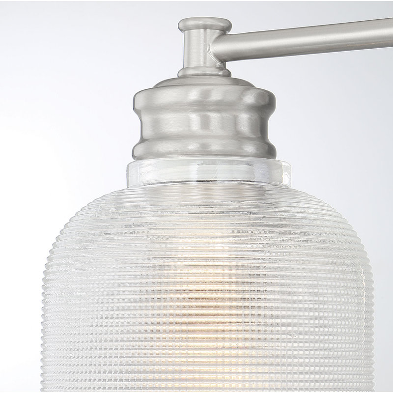 Meridian 4-Light Kenilworth in Brushed Nickel, Brushed Nickel
