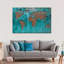 Impression sur carte mappemonde-92517513