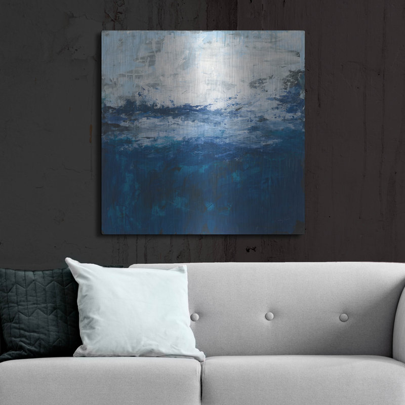 Luxe métal Art «Seaside Escape I» par Courtney Prah «Seaside Escape I» par Courtney Prahl