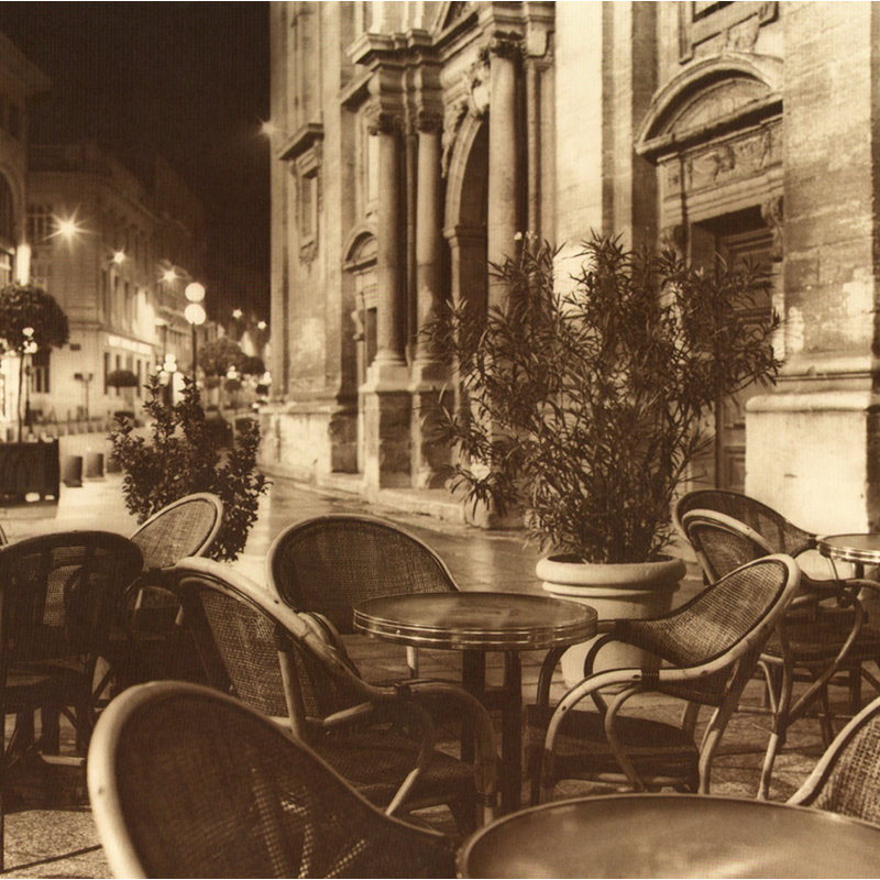 Café, Avignon, H 36 po x l 36 po