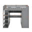  Lit mezzanine avec bureau, armoires, 4 tiroirs et 4 tablettes Onnofried-1945683943-1945683945