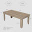 Table de salle à manger Farmhouse pour tables de cuisine longues de 6-8, 71 po avec structure en bois robuste, grande table rectangulaire pour la maison, chêne naturel-1692433615-1692433612