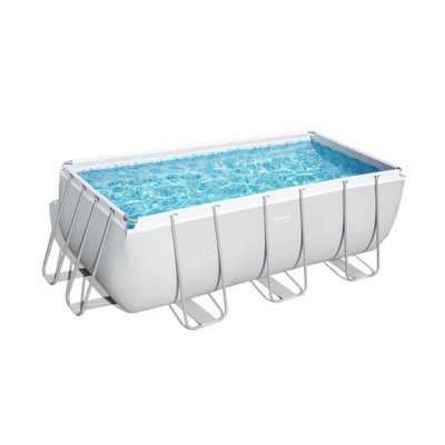 Alice's Garden 10.16 ft x 34.33 ft x 16.75 ft Plastic Frame Set Pool