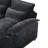 123*55"Modern U-Shaped Sectional Sofa With Console-924998602